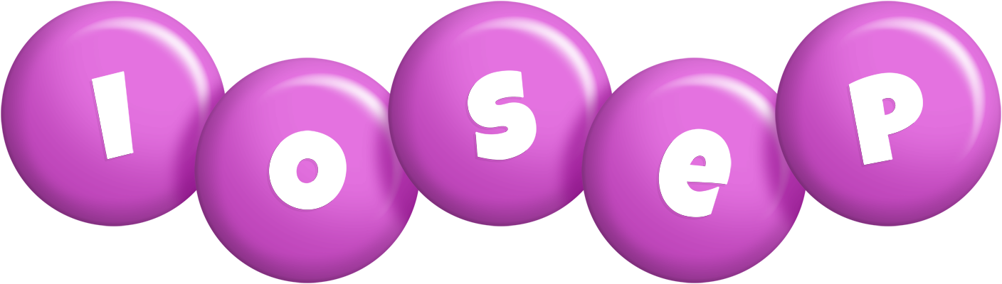 Iosep candy-purple logo