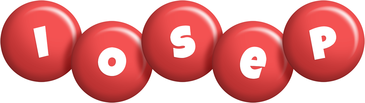 Iosep candy-red logo