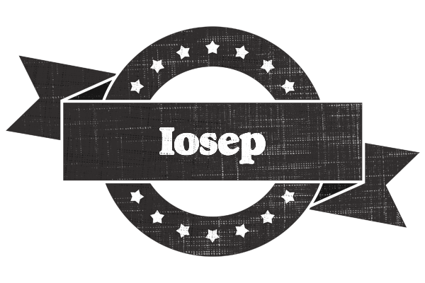Iosep grunge logo