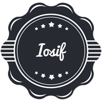 Iosif badge logo