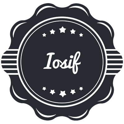Iosif badge logo