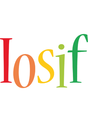 Iosif birthday logo