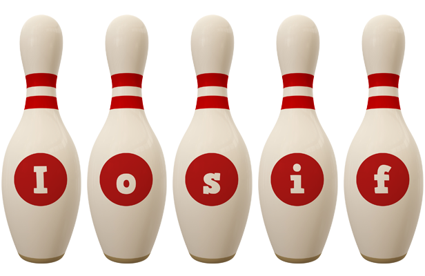 Iosif bowling-pin logo