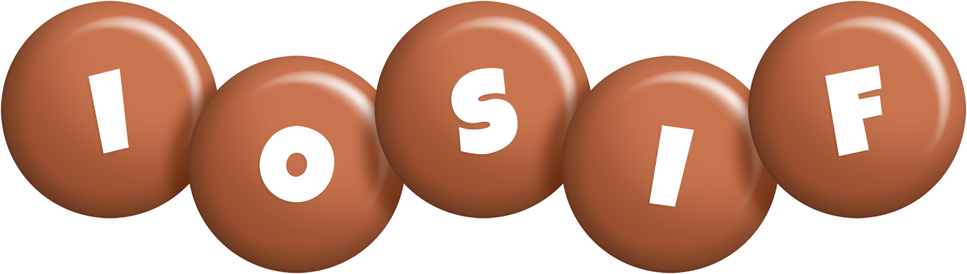 Iosif candy-brown logo