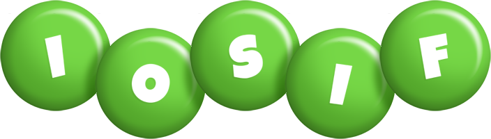 Iosif candy-green logo