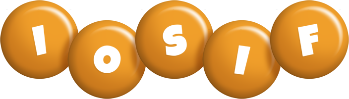 Iosif candy-orange logo