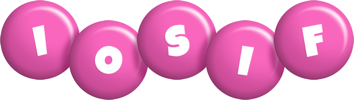 Iosif candy-pink logo