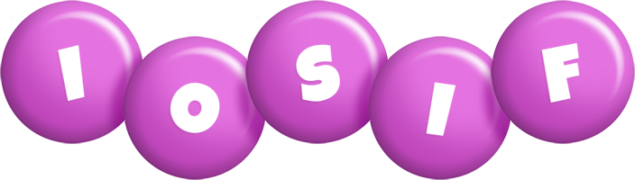 Iosif candy-purple logo