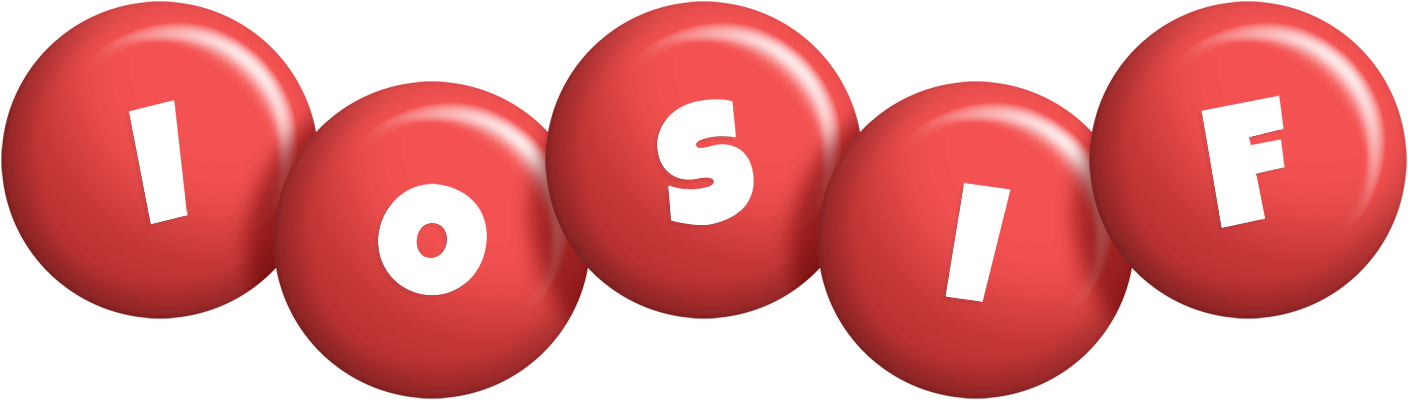 Iosif candy-red logo