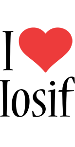 Iosif i-love logo