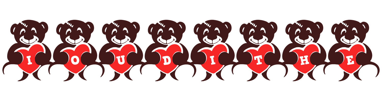 Ioudithe bear logo