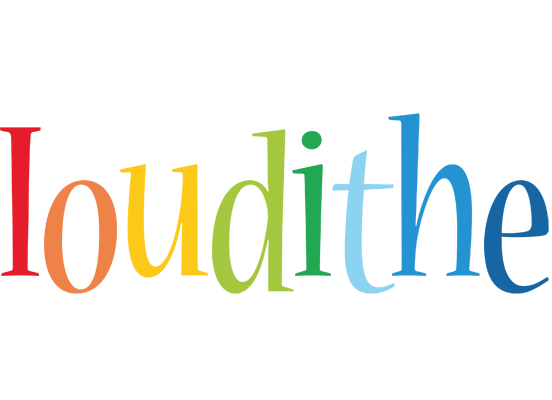 Ioudithe birthday logo