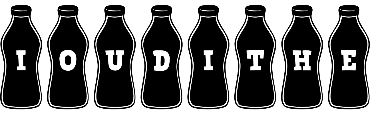 Ioudithe bottle logo