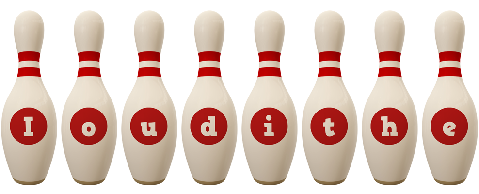 Ioudithe bowling-pin logo