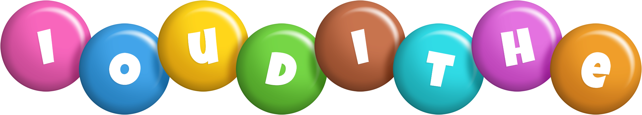 Ioudithe candy logo