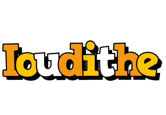 Ioudithe cartoon logo