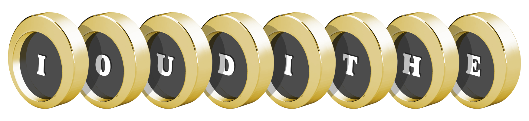 Ioudithe gold logo