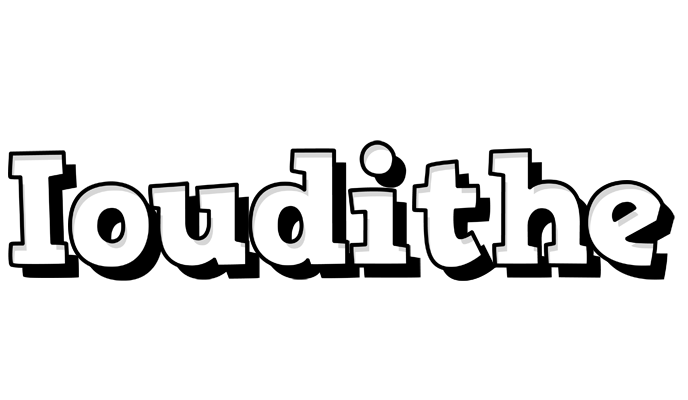 Ioudithe snowing logo
