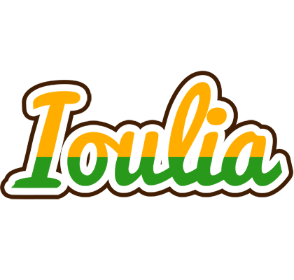 Ioulia banana logo