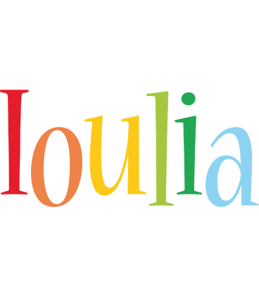 Ioulia birthday logo