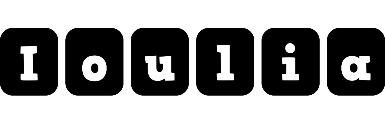 Ioulia box logo