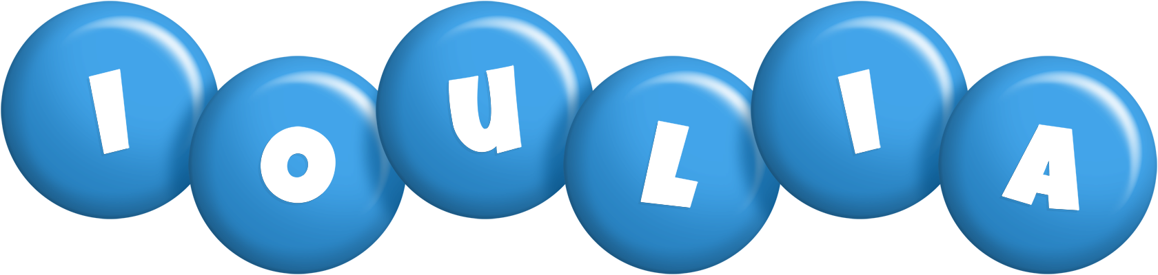 Ioulia candy-blue logo