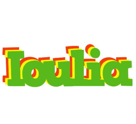 Ioulia crocodile logo