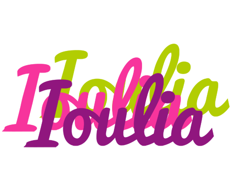 Ioulia flowers logo