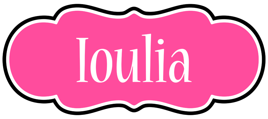 Ioulia invitation logo