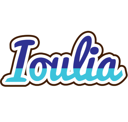 Ioulia raining logo