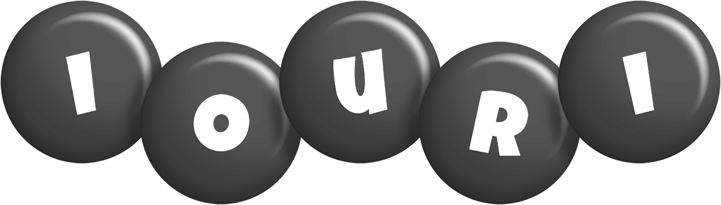 Iouri candy-black logo
