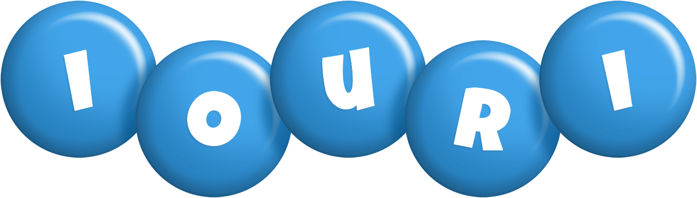 Iouri candy-blue logo