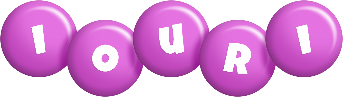 Iouri candy-purple logo