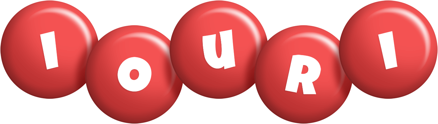 Iouri candy-red logo