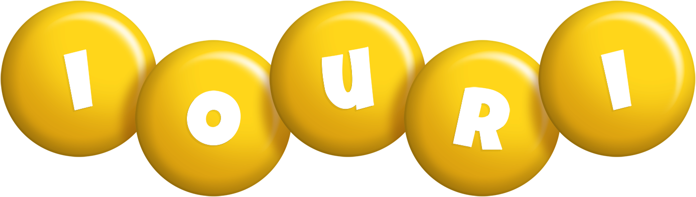 Iouri candy-yellow logo