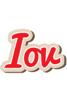 Iov chocolate logo