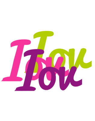 Iov flowers logo