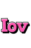 Iov girlish logo