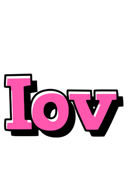 Iov girlish logo