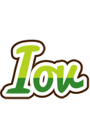 Iov golfing logo