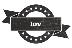 Iov grunge logo