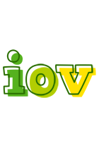 Iov juice logo