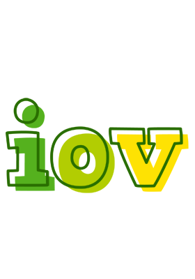 Iov juice logo