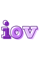 Iov sensual logo