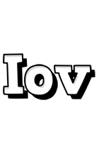 Iov snowing logo