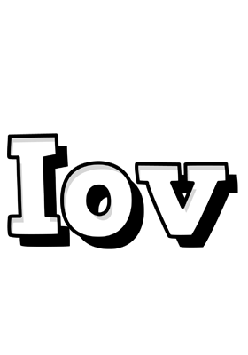 Iov snowing logo