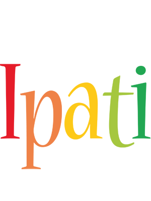 Ipati birthday logo