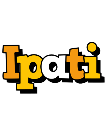 Ipati cartoon logo
