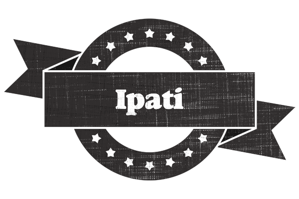 Ipati grunge logo