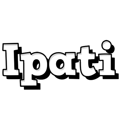 Ipati snowing logo